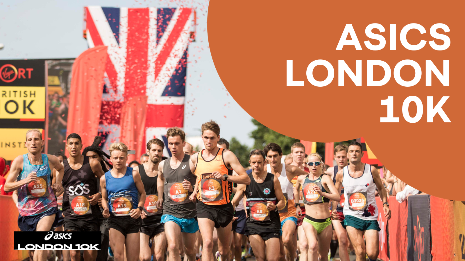 London 10K Run route