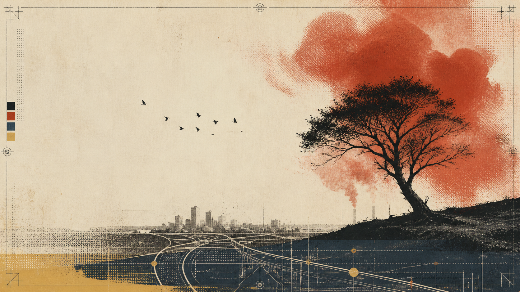 Earth’s Swansong editorial artwork